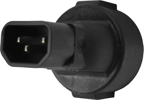 Коннектор Lanmaster LAN-PPS/14-BK Адаптер переходной, розетка Schuko - вилка C14, 220В, 10А, черный