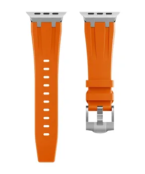 Силиконовый ремешок для часов Apple Watch Band Ultra 2 49 мм 9 8 7 45 мм 41 мм спортивный мягкий браслет IWatch 9 6 5 4 SE 44 мм 42 мм 40 мм 38 мм Band 42mm 44mm 45mm 49mm