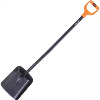 Лопата совковая Fiskars SolidTM 127 см сталь, с черенком