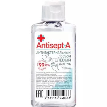 Лосьон гелевый для рук Antisept-A 100 мл