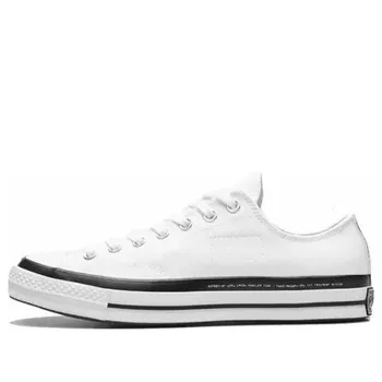 Кроссовки fragment design x moncler x chuck 70 low 'white' Converse, белый