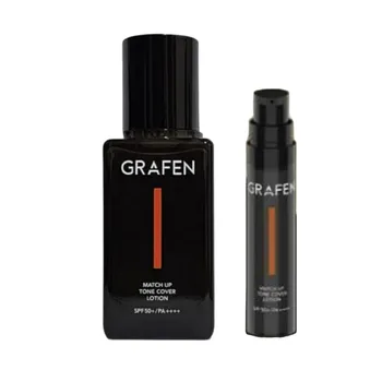 Graphene Match-up Tone Cover Lotion Мужской BB-крем Специальный тонизирующий крем (50 мл + 10 мл в подарок), 1 комплект