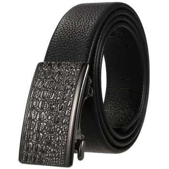 5 шт. Модный мужской ремень из коровьей кожи первого слоя Ly36-1814-5 110cm-160cm