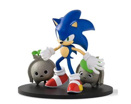 SEGA Sonic The Hedgehog Премиум Фигурка Sonic Frontier синий
