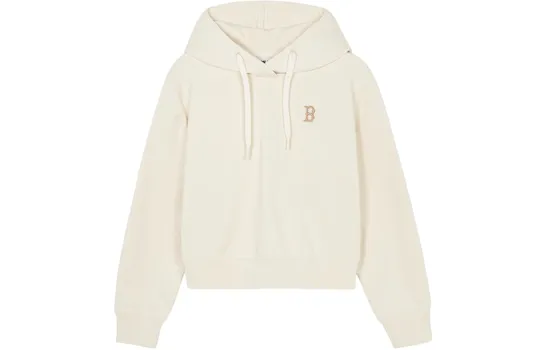Женская толстовка SS24 цвета экрю MLB, Ecru