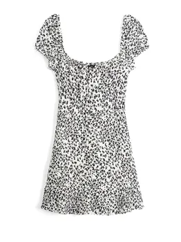 Платье Bershka, белый