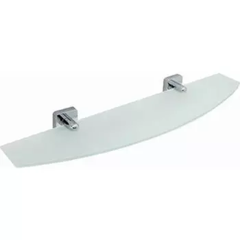 Полка стеклянная Wasserkraft Lippe хром (K-6524)