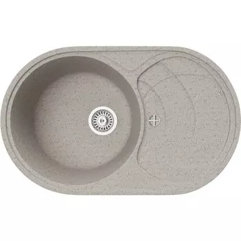 Мойка кухонная TopZeroAlla 780.500-38 Ground 38, 50х78 см