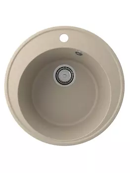 Мойка кухонная Ulgran Quartz Nora 485-03 48,5х48,5 см, десерт