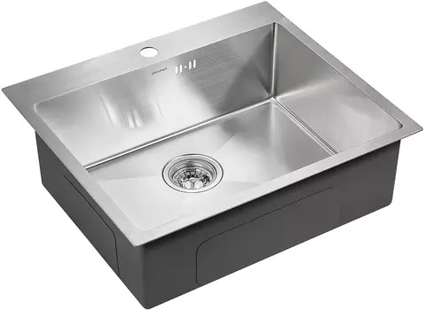 Мойка кухонная Paulmark Brim PM215951-BS 51 нержавеющая сталь