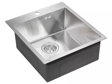 Мойка кухонная Paulmark Favor PM214551-BS 51 нержавеющая сталь