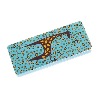 DEWAL BEAUTY Брусок полировочный мягкий голубой 2 в 1 QS-312B
