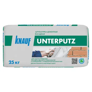 Штукатурка цементная Knauf Унтерпутц 25 кг
