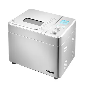Хлебопечка Kitfort КТ-304 серебро