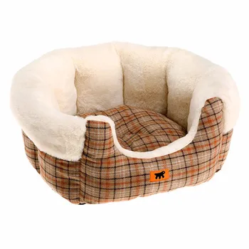 Ferplast Софа с мехом для кошек и собак средних пород Etoile 4 Cuscino, 50х60х21 см, цвет в ассортименте