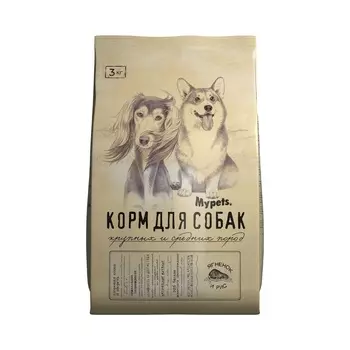 Сухой корм Mypets
