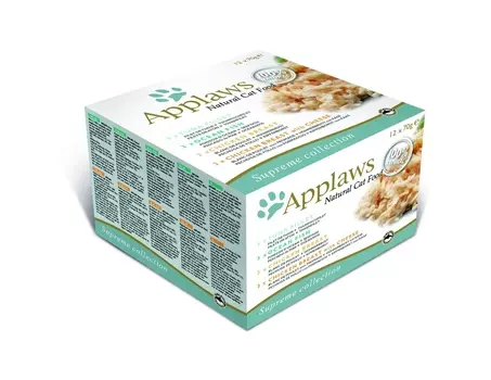 Applaws набор консервов "Коллекция вкусов" для кошек: 12шт.x70г (840 г)