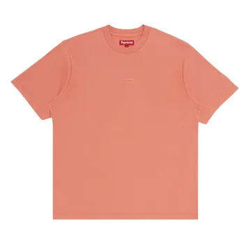 Топ с короткими рукавами Supreme High Density Small Box, цвет Персик