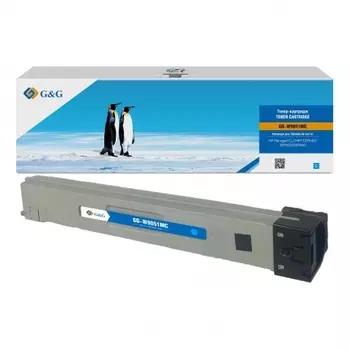 Тонер-картридж G&G HP W9051MC голубой 52k с чипом