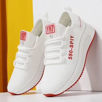 Женские кроссовки, повседневная женская обувь на плоской подошве, прогулочная обувь, повседневная дышащая обувь 36 фиолетовый