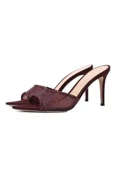 Комбинированные мюли Rania 85 Gianvito Rossi