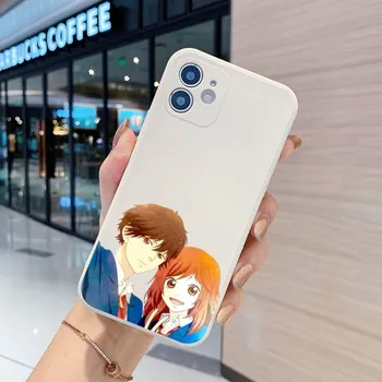 Чехол для телефона Ao Haru Ride для IPhone 14 11 12 13 Pro Max X XR XSMax 6 6S 7 8 Plus SE 2022, мягкий квадратный цветной чехол для телефона iPhone 14