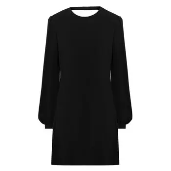 Платье с открытой спиной Saint Laurent