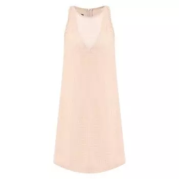 Платье с пайетками Emporio Armani