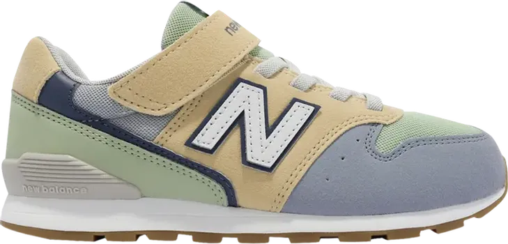 Кроссовки New Balance 996 Big Kid Wide 'Beige Slate Blue', многоцветный