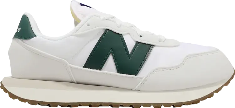 Кроссовки New Balance 237 Big Kid Wide 'Nimbus Cloud Green', белый