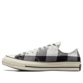 Кроссовки beyond retro x chuck 70 low 'upcycled flannel' Converse, черный