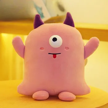 Милая плюшевая игрушка Gouru Monster Doll, забавная кукла, уродливая милая ползающая кукла, праздничный подарок для девочки 25cm