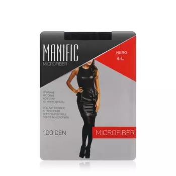 Женские колготки Manific Microfibra 100den Nero 5 размер