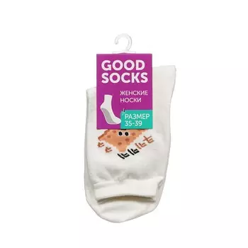Женские носки Good Socks Печенье Белый р.35-39