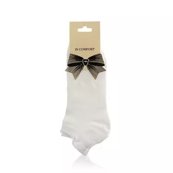 Женские носки Good Socks трикотажные , компрессионные , L32 , р.25 , белые