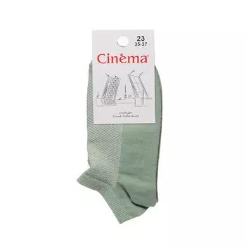 Женские носки Opium Cinema УК1-13ЛКС " Сетка " однотонные , Фисташковый , р.23
