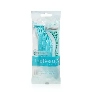 Женские одноразовые станки TopBeauty Paris 3 лезвия 4шт