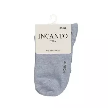 Женские однотонные носки INCANTO IBD733003 Azzurro р.36-38