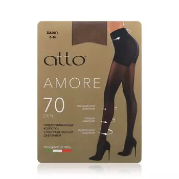 Женские поддерживающие колготки Atto Amore 70den Daino 3 размер