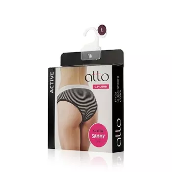 Женские трусы Atto Sammy - Slip , Черный , L