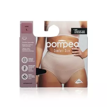 Женские трусы Pompea Slip Comfort Size Nero L