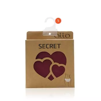 Женские трусы - слипы Atto Secret , Винный , S