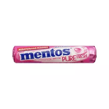 Жевательная резинка Mentos Pure Fresh Тутти-фрути 15,5г