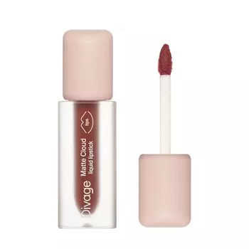 Жидкая матовая помада для губ Divage Matte Cloud Liquid lipstick 08 2,8мл