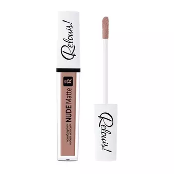 Жидкая матовая помада для губ Relouis Nude Matte 24 , 4,5г