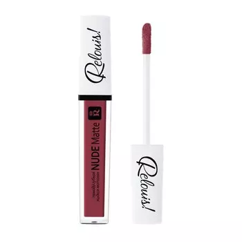 Жидкая матовая помада для губ Relouis Nude Matte 22 , 4,5г