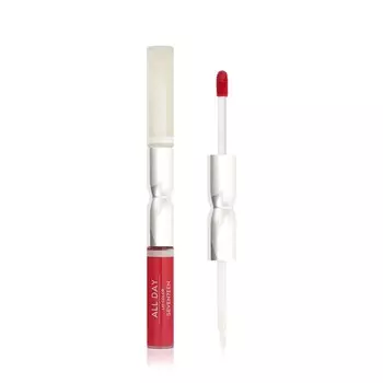 Жидкая стойкая помада - блеск для губ Seven7een All Day Lip Color & Top Gloss 06 6мл