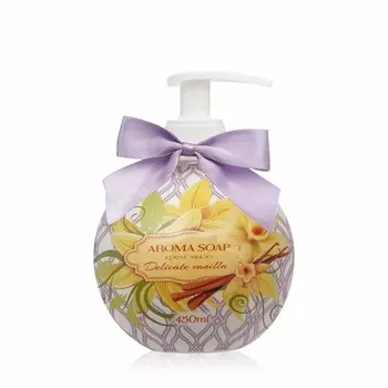 Жидкое крем - мыло Aroma Soap " Delicate Vanilla " 450мл