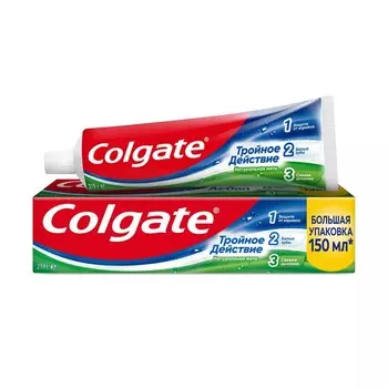 Зубная паста Colgate Тройное действие " Натуральная мята " 150мл