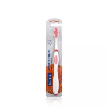 Зубная щетка D.I.E.S. WHITENING средней жесткости